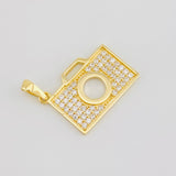 Dije Camara 1.4g / 1.3cm Oro Amarillo 18K