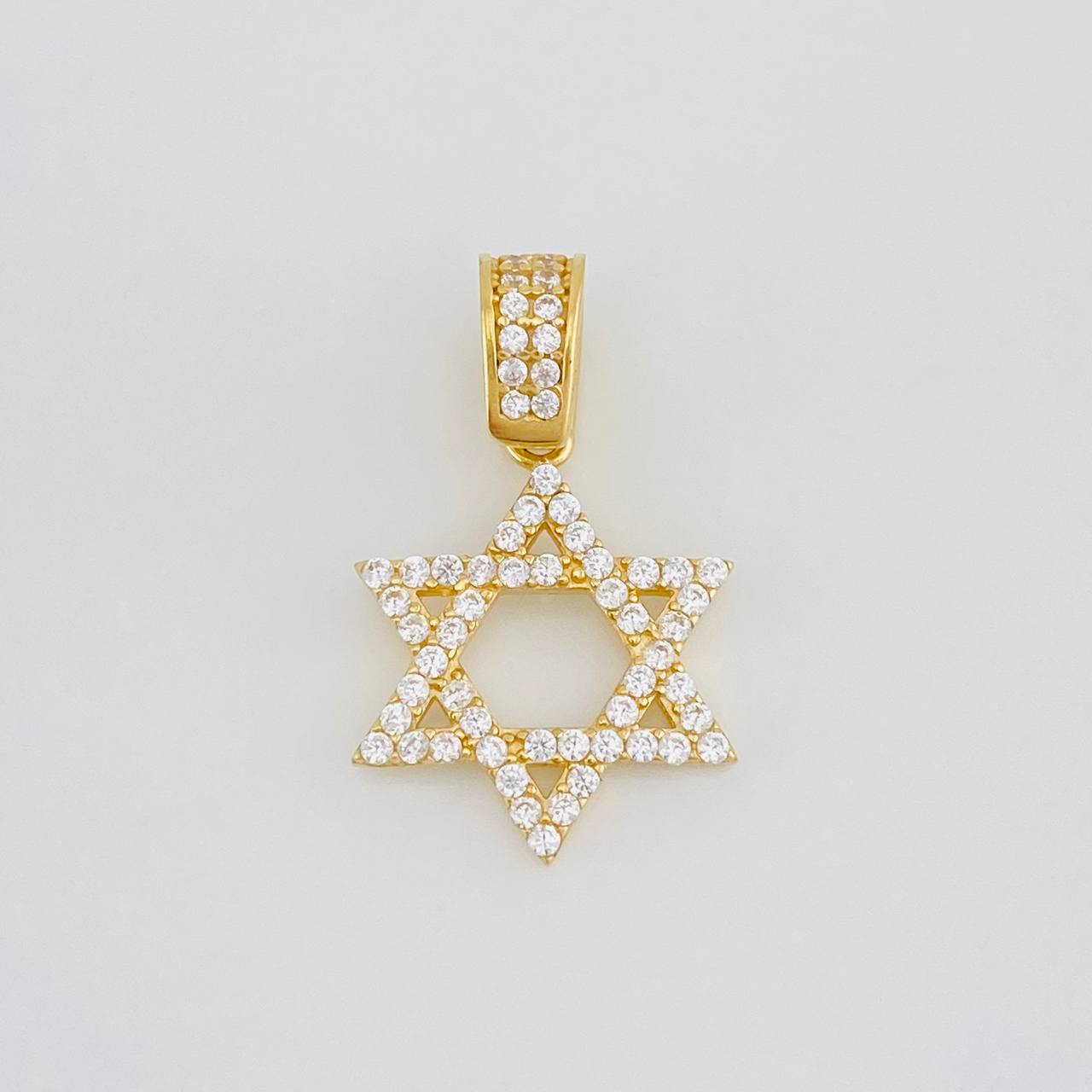 Dije Estrella de David 1.5g / 2cm Oro Amarillo 18K