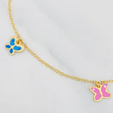 Pulso Modulable Rolo Mariposa 1.45g / 14cm - 16cm / 1.2mm Oro Amarillo 18K