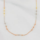 Cadena Aro Seguido 1.9g / 50cm / 2mm Tres Oros 18K