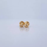 Topos Corazon 0.45gr / Troquelados Oro Amarillo 18K $
