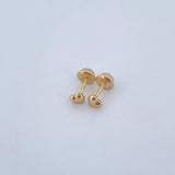 Topos Corazon 0.45gr / Troquelados Oro Amarillo 18K $