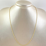 Cadena Singapur 0.9 g / 40 cm / 0.7 mm Oro Amarillo 18K