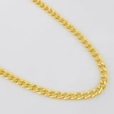 Cadena Cubana 6.75g / 60cm / 3.1mm Oro Amarillo 18K