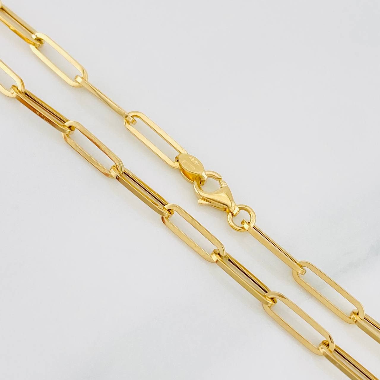 Cadena Cajón 4g / 50cm / 3.2mm Oro Amarillo 18K