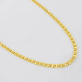 Cadena Escalera Volga 2.8g / 50cm / 2.7mm Oro Amarillo 18K