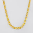 Cadena Cubana 6.05g / 60cm / 3.4mm Oro Amarillo 18K