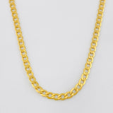 Cadena Cubana 6.05g / 60cm / 3.4mm Oro Amarillo 18K