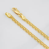 Pulso Chino 4.2g / 19cm / 3.2mm Oro Amarillo 18K