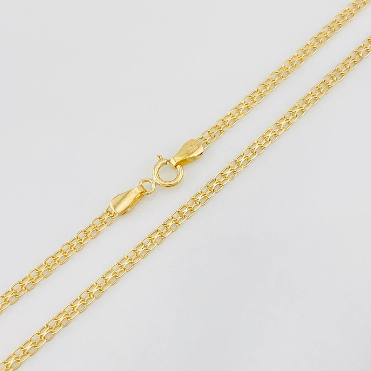 Cadena China 3.35g / 50cm / 2.2mm Oro Amarillo 18K