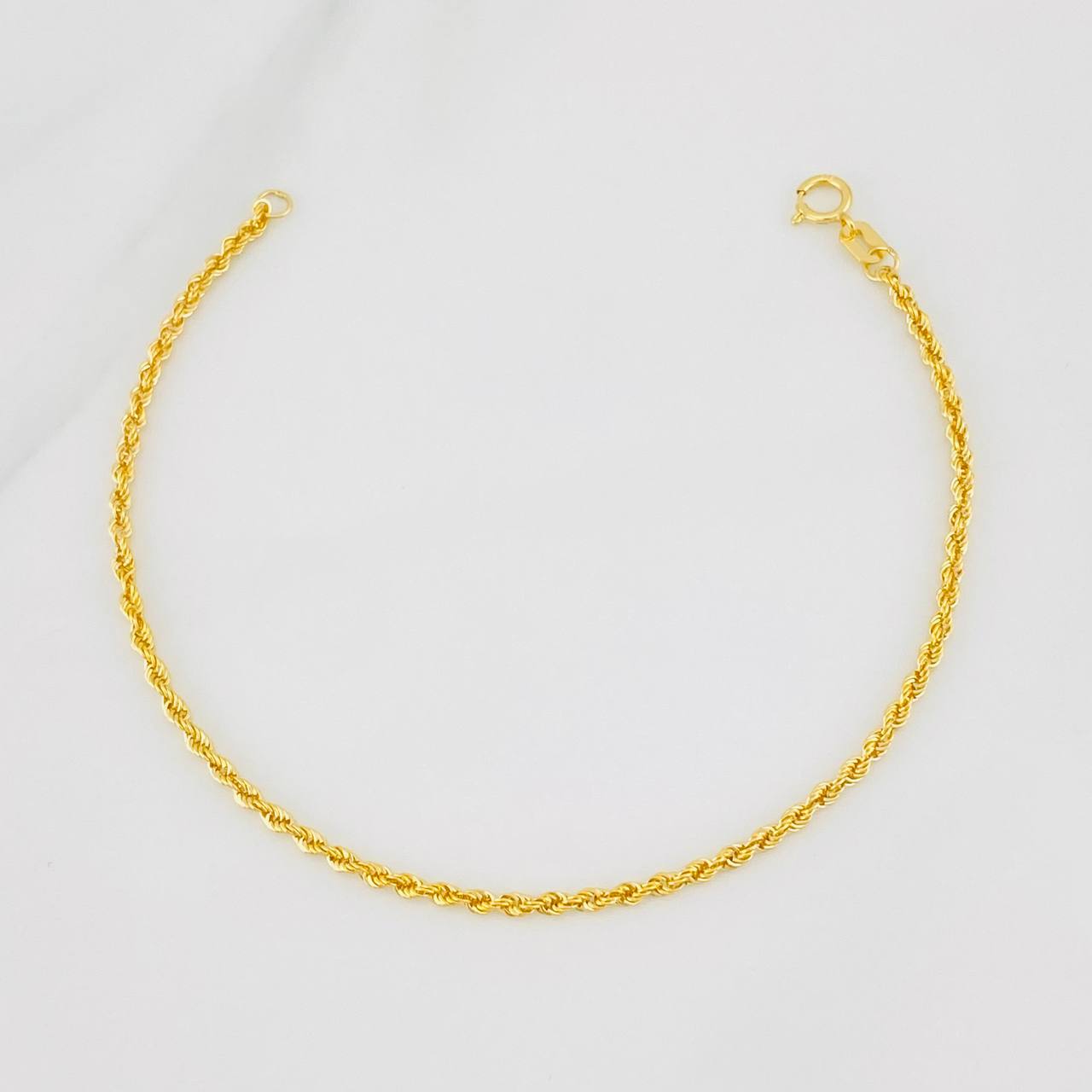 Pulso Lazo 0.8g / 18cm / 1.8mm Oro Amarillo 18K