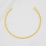 Pulso Lazo 0.8g / 18cm / 1.8mm Oro Amarillo 18K
