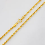 Cadena Lazo 1.4g / 40cm / 1.6mm Oro Amarillo 18K