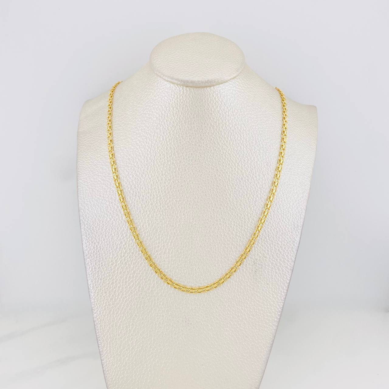 Cadena China 4.9g / 50cm / 3.2mm Oro Amarillo 18K