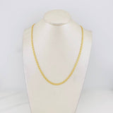 Cadena China 4.9g / 50cm / 3.2mm Oro Amarillo 18K