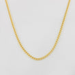 Cadena Cubana 2g / 45cm / 1.7mm Oro Amarillo 18K