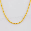 Cadena Lazo 3.1g / 50cm / 2.1mm Oro Amarillo 18K