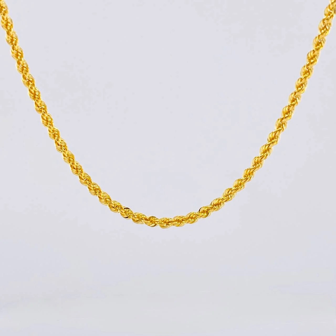 Cadena Lazo 2.65g / 45cm / 2.2mm Oro Amarillo 18K