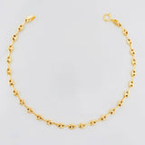 Tobillera GC 2.65g / 24.5cm / 3.3mm Oro Amarillo 18K