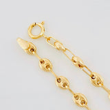 Tobillera GC 2.95g / 25cm / 3.8mm Oro Amarillo 18K