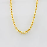 Cadena Franco 7.7g / 60cm / 1.95mm Oro Amarillo 18K