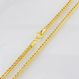 Cadena Franco 7.7g / 60cm / 1.95mm Oro Amarillo 18K