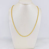 Cadena Franco 7.7g / 60cm / 1.95mm Oro Amarillo 18K