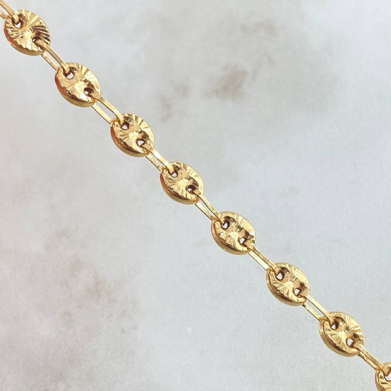 Tobillera GC 6.9gr / 24.5cm / Oro 18K ©