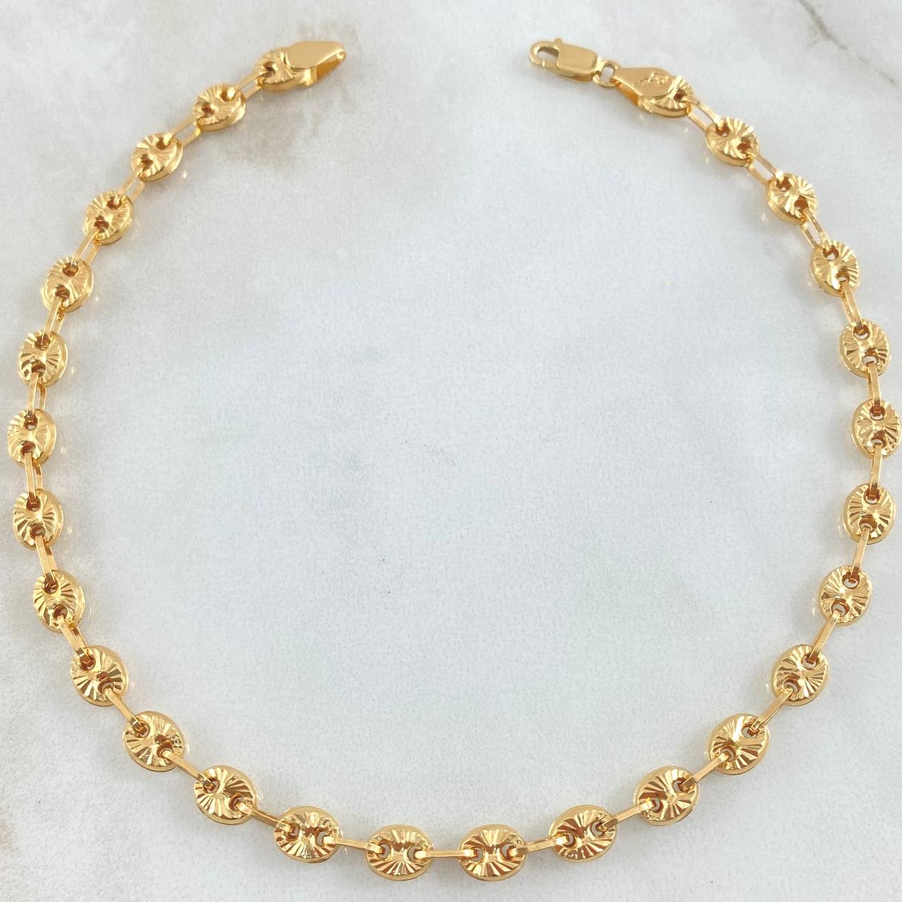 Tobillera GC 5.8gr / 24.5cm / Oro 18K ©