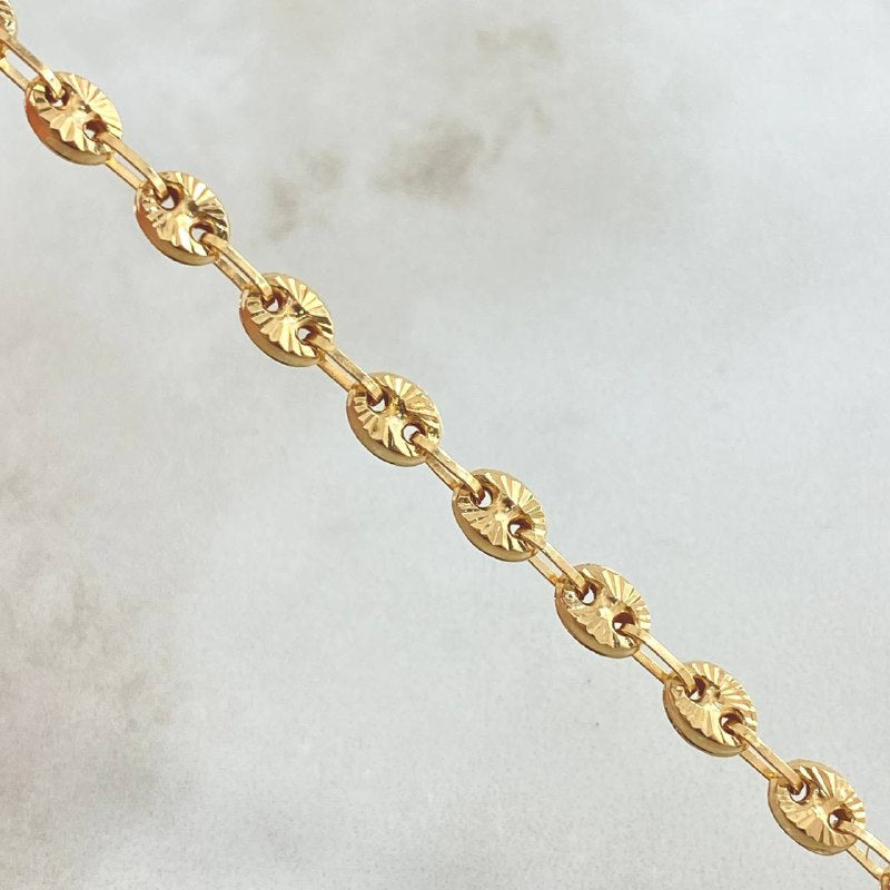 Tobillera GC 5.8gr / 24.5cm / Oro 18K ©
