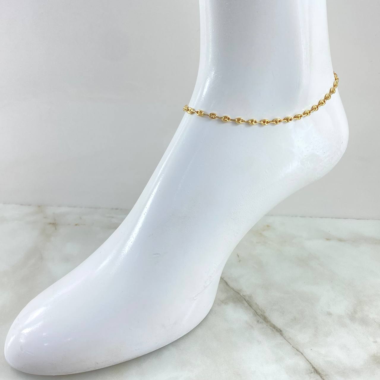Tobillera GC 2.85gr / 25.5cm / Oro 18K ©