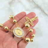 Rosario Virgen Milagrosa 50.75gr / 70cm / Oro 18K ©