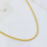 Cadena Cubana 7.75gr / 60cm / Oro Amarillo +1 18K