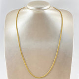 Cadena Cubana 7.75gr / 60cm / Oro Amarillo +1 18K