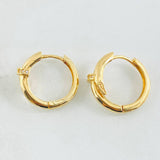 Candongas Clavo 5.15gr / 1.8cm / Oro Amarillo 18K