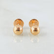 Topos Bola 0.55gr / Oro Rosa 18K