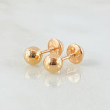 Topos Bola 0.55gr / Oro Rosa 18K