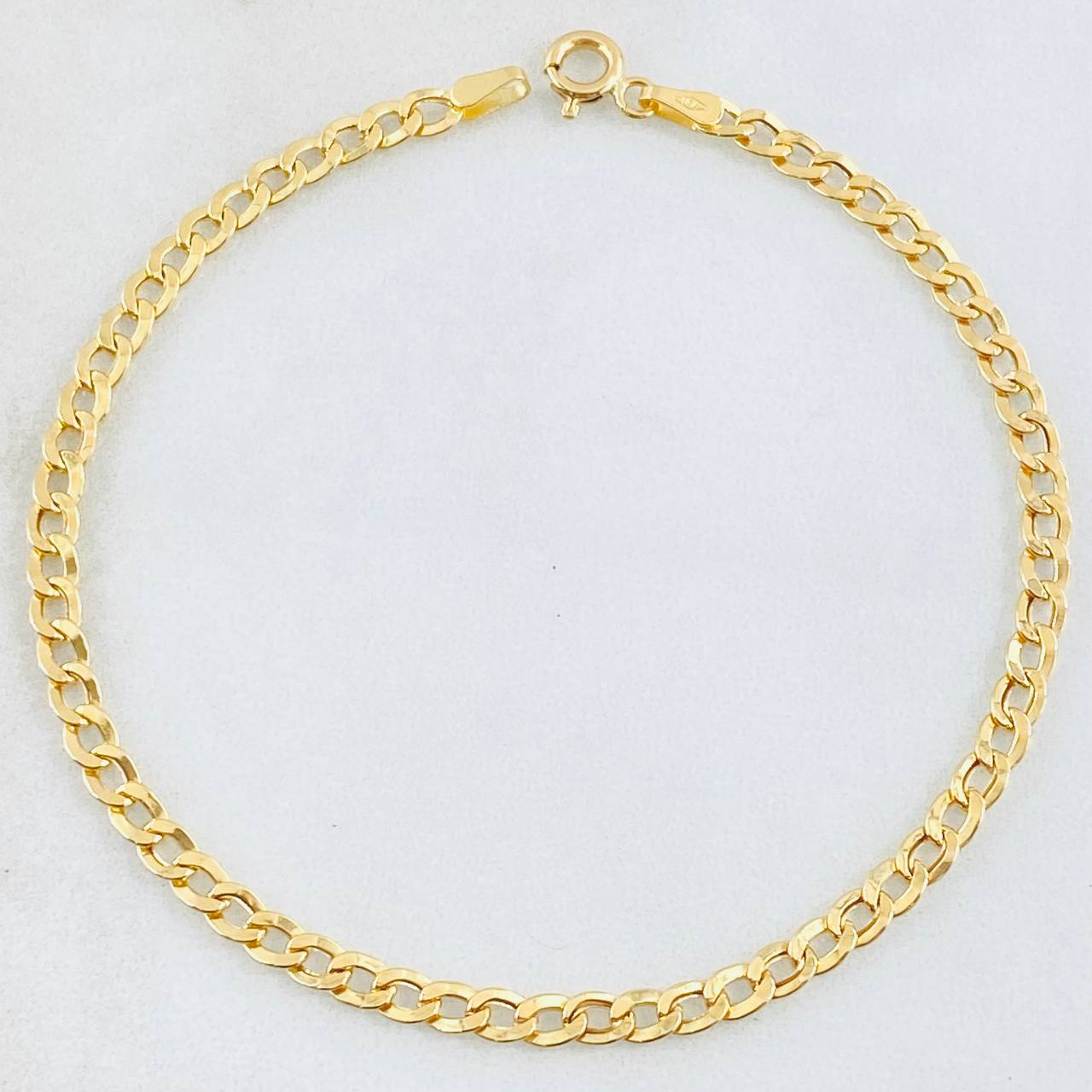 Pulso Cubano 1.65gr / 20cm / Oro Amarillo +1 18K ©