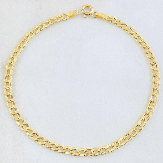 Pulso Cubano 1.65gr / 20cm / Oro Amarillo +1 18K ©