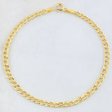 Pulso Cubano 1.65gr / 20cm / Oro Amarillo +1 18K ©