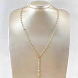 Rosario Virgen Milagrosa 6.05gr / 50cm / 3mm-4mm Tres Oros 18K *