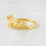 Anillo Corona 2.85gr / T8 / Oro Amarillo 18K *
