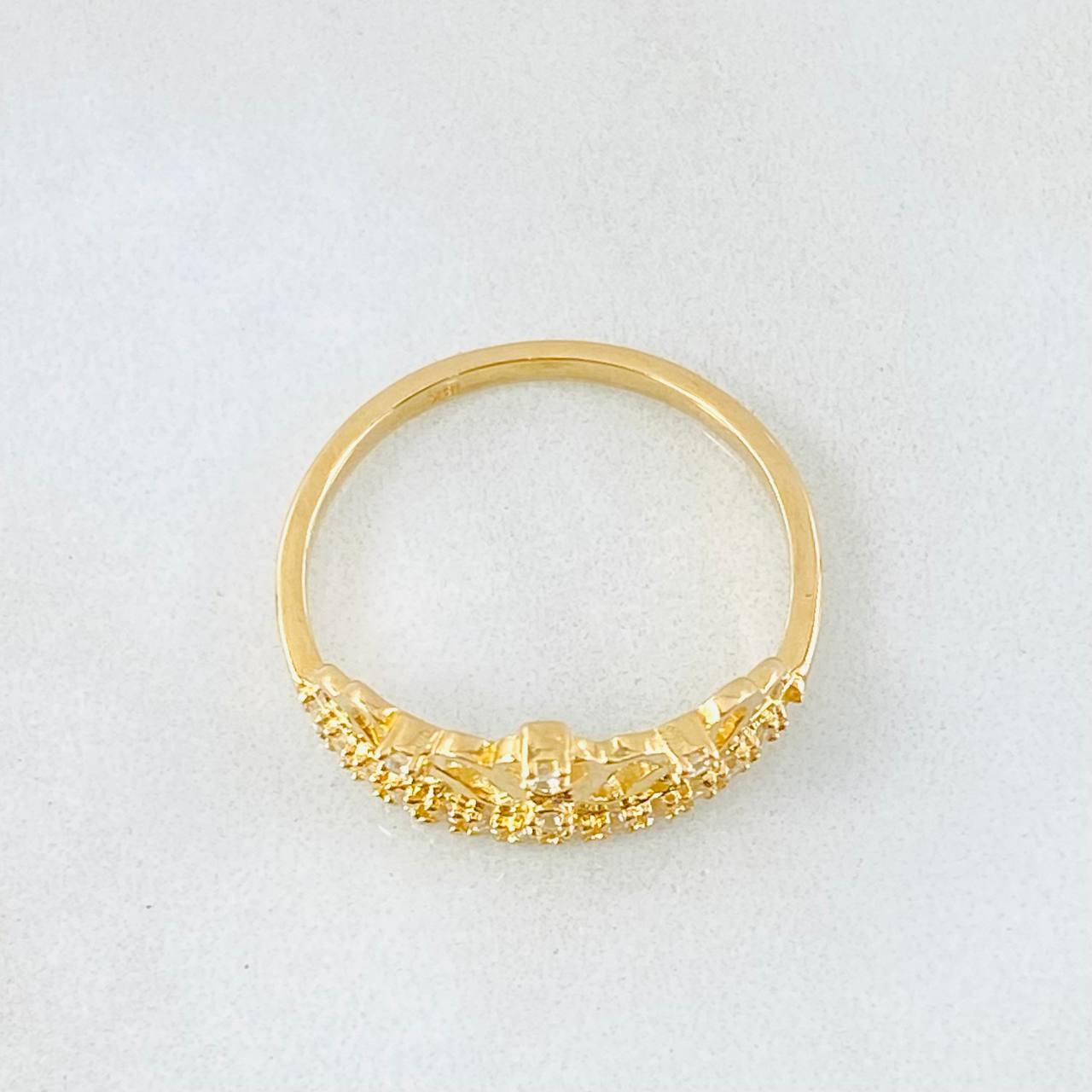 Anillo Corona 2.85gr / T8 / Oro Amarillo 18K *