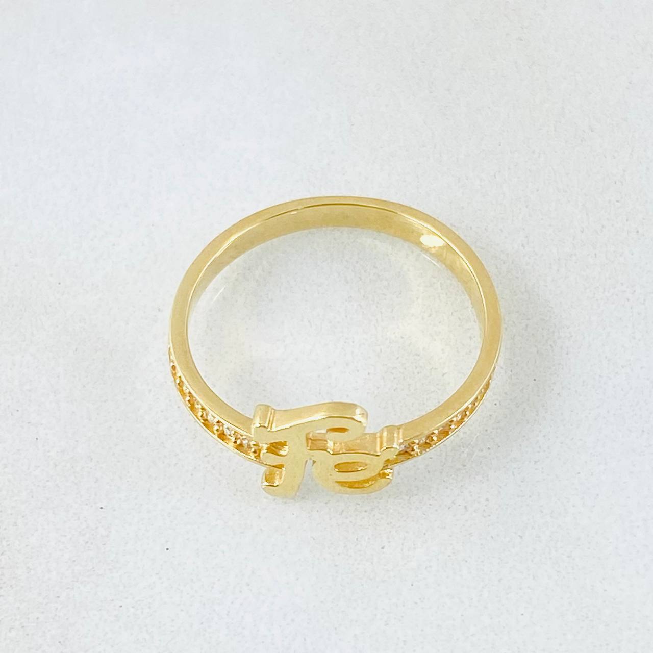 Anillo Fe 1.9gr / T5 1/2 / Oro Amarillo 18K