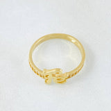 Anillo Fe 1.9gr / T5 1/2 / Oro Amarillo 18K