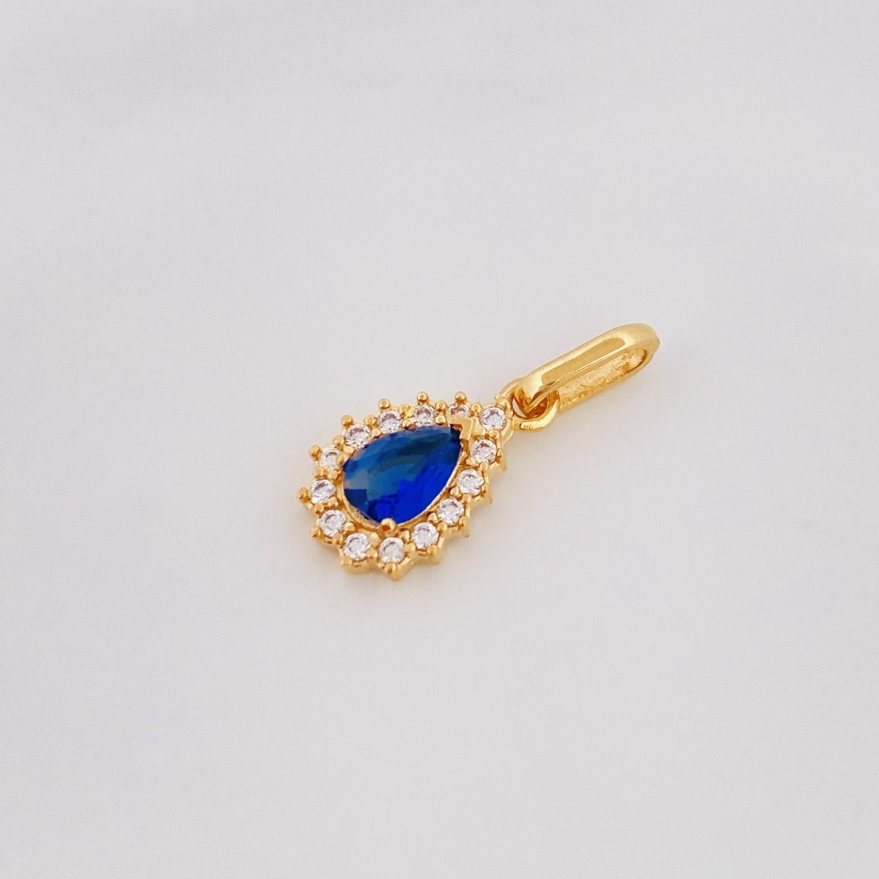 Dije Gota Tupida 1.2g / 1.8cm Oro Amarillo 18K