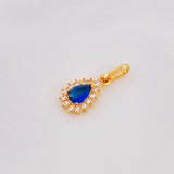 Dije Gota Tupida 1.2g / 1.8cm Oro Amarillo 18K