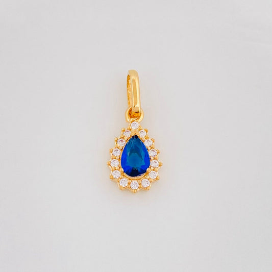Dije Gota Tupida 1.2g / 1.8cm Oro Amarillo 18K
