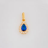Dije Gota Tupida 1.2g / 1.8cm Oro Amarillo 18K