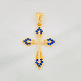 Dije Cruz Gótica 3g / 4cm Oro Amarillo 18K